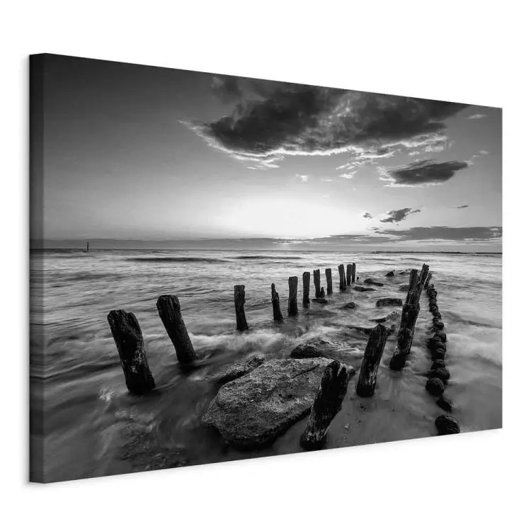 Ruído das Ondas - Paisagem do Pôr do Sol sobre o Mar de Pedras