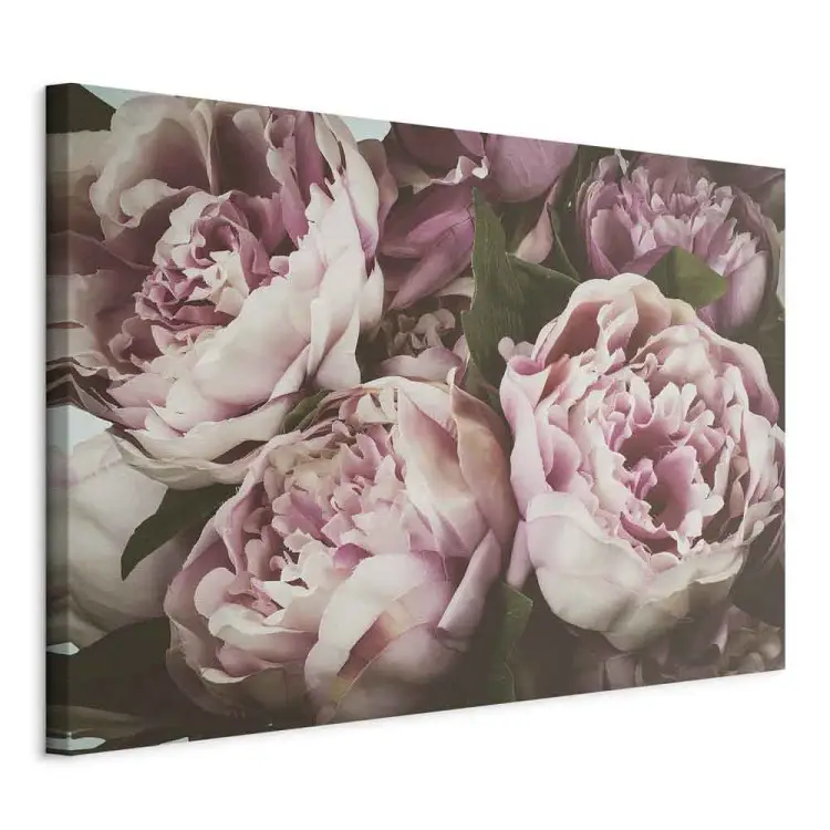 Buquê de Flores Pastel - Peônias em Tons de Rosa