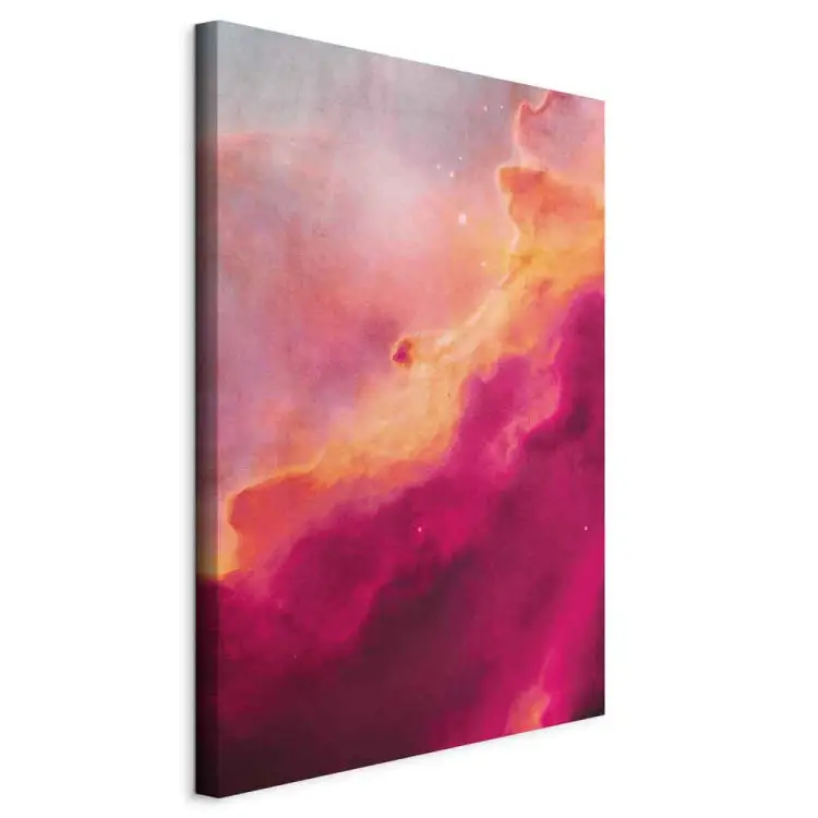 Nebulosa cor-de-rosa vertical