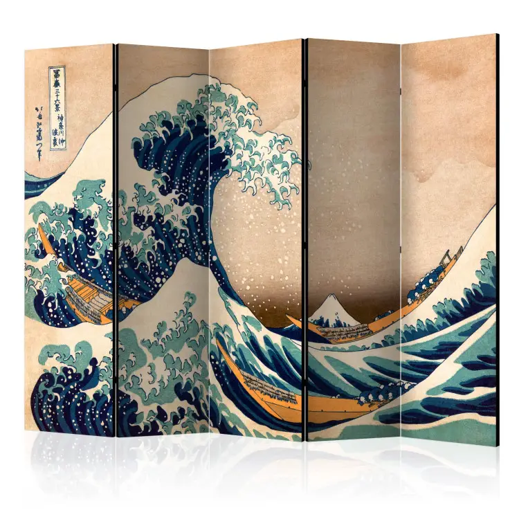 Hokusai: A Grande Onda de Kanagawa Reprodução II - água