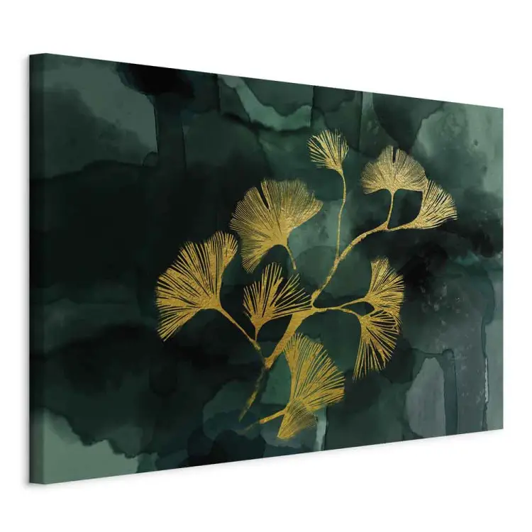 Ginkgo Dourado Largo - paisagem de planta em estilo glamour