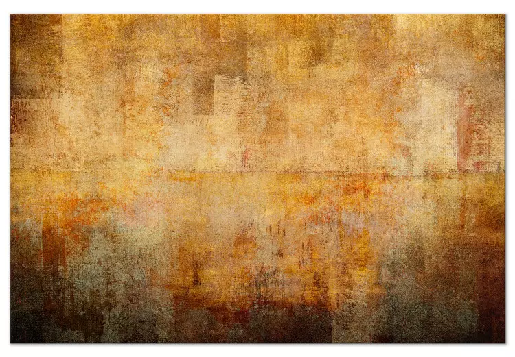 Poder dos Pensamentos (1 peça) Largo - textura abstrata laranja