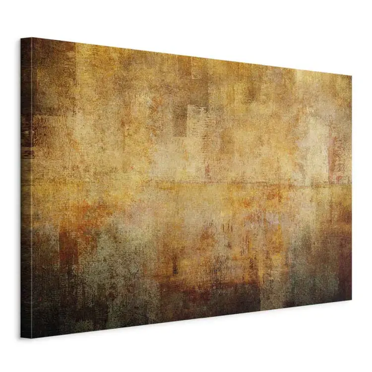Poder dos Pensamentos Largo - textura abstrata laranja
