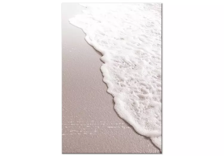Passeio à Beira-Mar (1 peça) Vertical - paisagem de verão de areia e mar