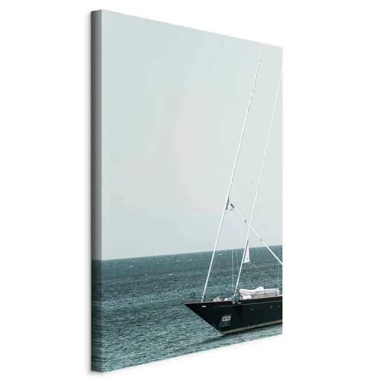 Expedição Mediterrânea Vertical - paisagem com um veleiro