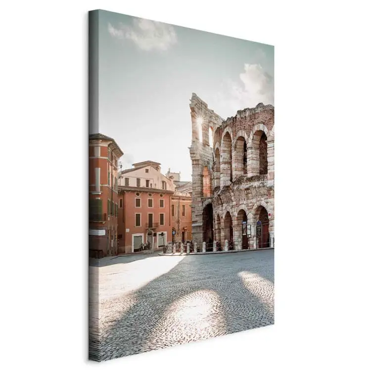 Anfiteatro em Verona - fotografia da arquitectura italiana ao sol