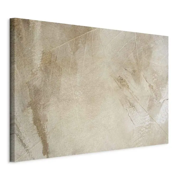 Folhas em primeiro plano - boho abstracto com padrão floral