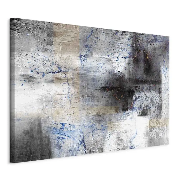 Geada nas Janelas Largo - textura abstrata cinza