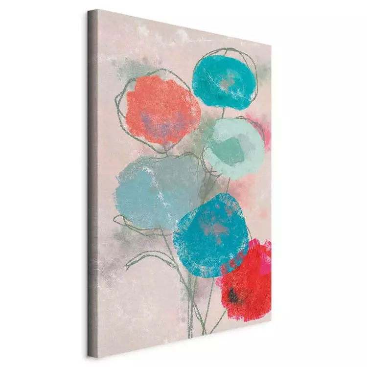 Ramalhete de Primavera (1 peça) Vertical - abstração com motivo floral