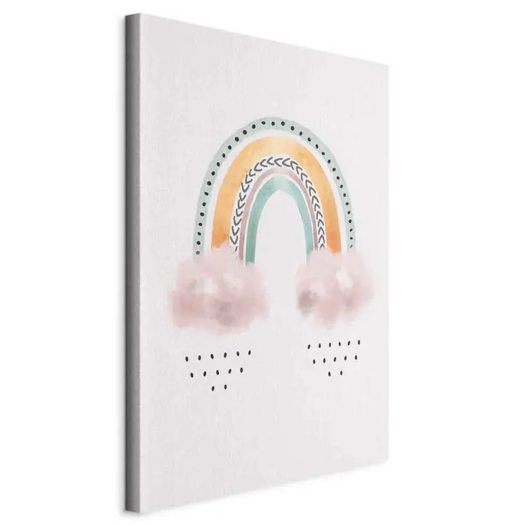 Arco-íris Infantil Vertical - composição colorida para crianças
