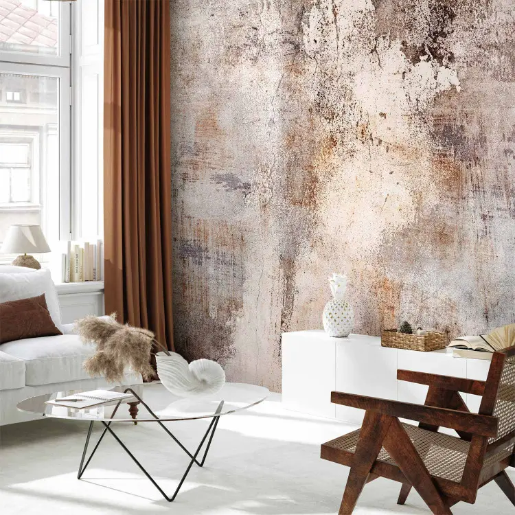 Afresco abstrato - cores nobres em estilo veneziano