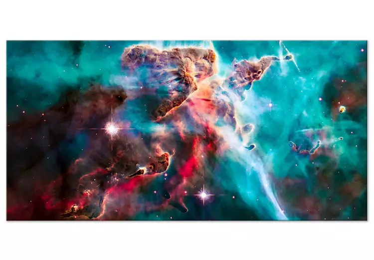 Viagem Galáctica - fotografia de criações cósmicas coloridas