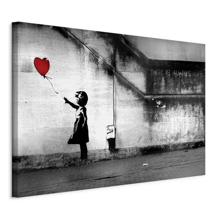 Rapariga com um balão (Hope, Banksy)