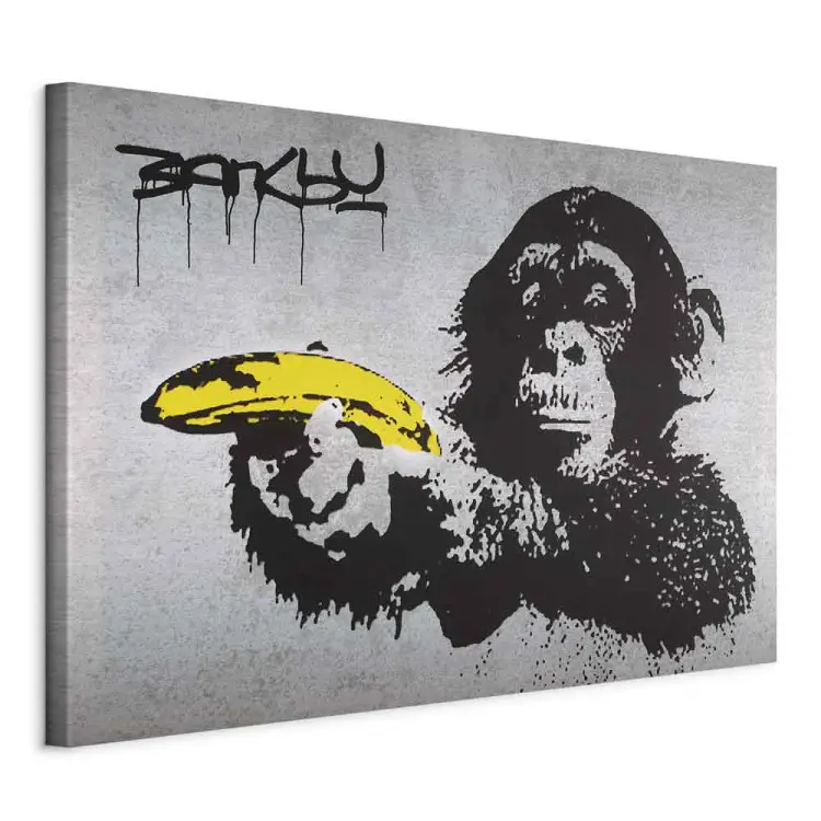 Parem ou o macaco dispara! (Banksy)