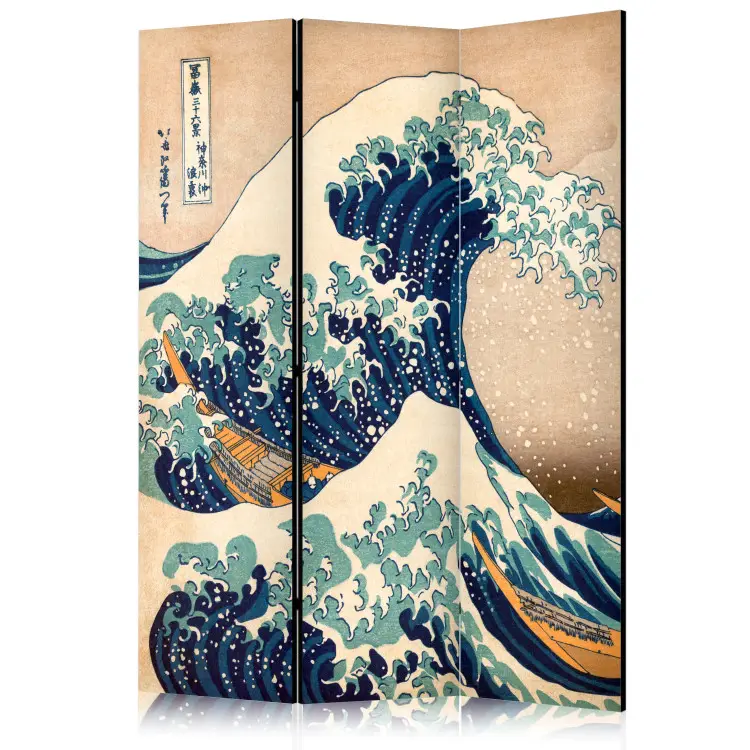 Hokusai: Grande onda em Kanagawa Reprodução
