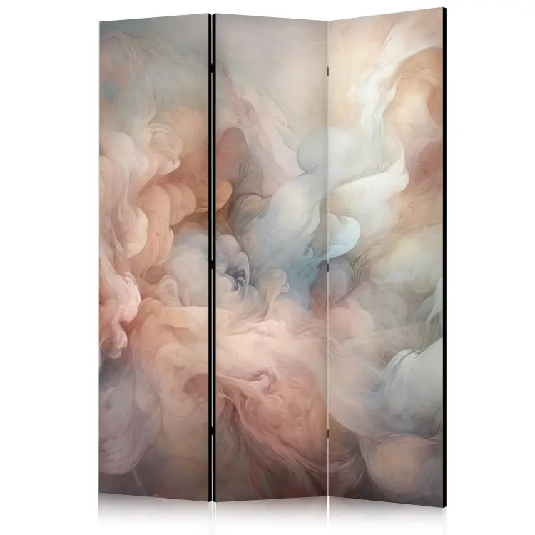 Fumo pastel - nuvem fofa em tons de rosa e azul