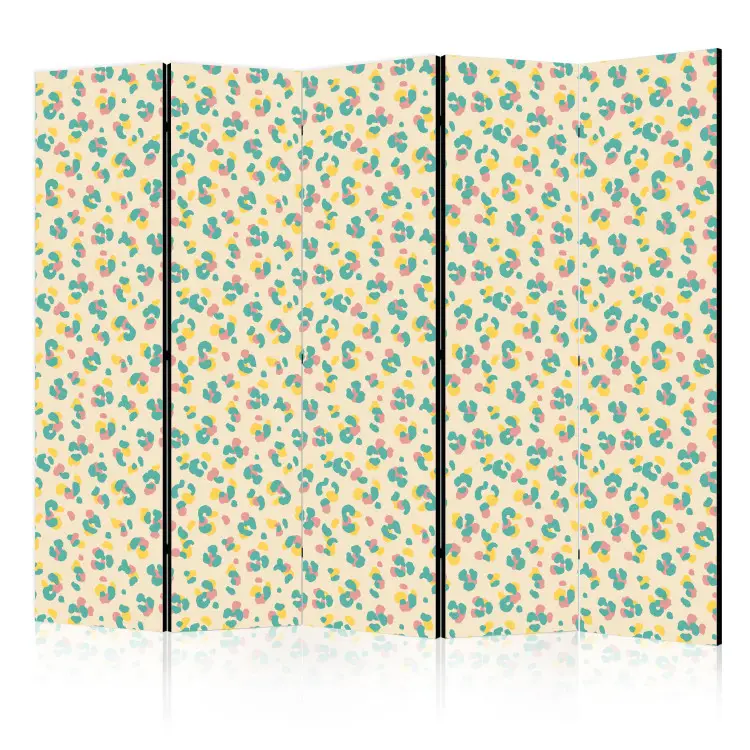 Manchas de sombra - padrão abstrato com manchas de cor sobre um fundo claro