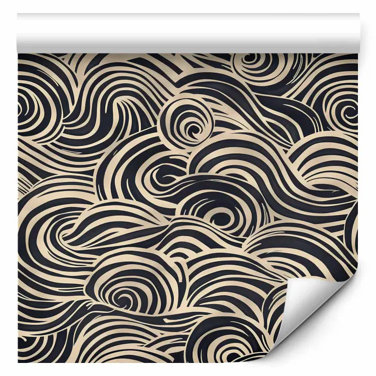 Linhas curvas - design dinâmico inspirado em movimento e corrente