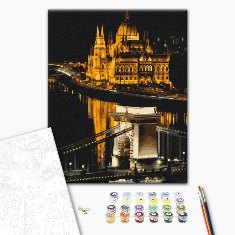 Pintar Por Números - Londres - Pinta Un Cuadro, Cuadros Por Numeros