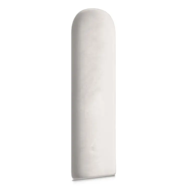 Painel estofado oval creme