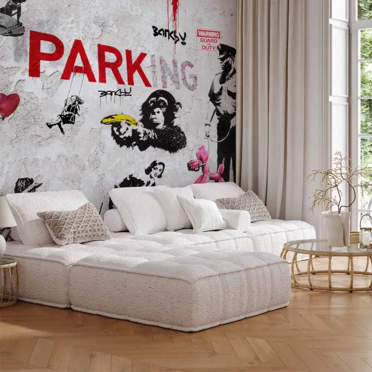 Diversidade graffiti Banksy