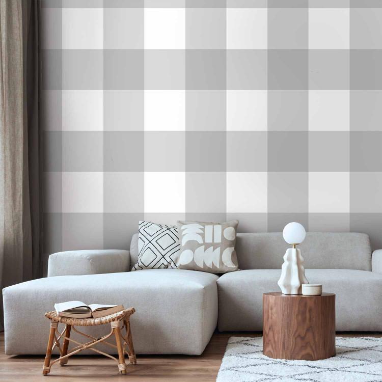 Papel de parede Check Pattern: Grey