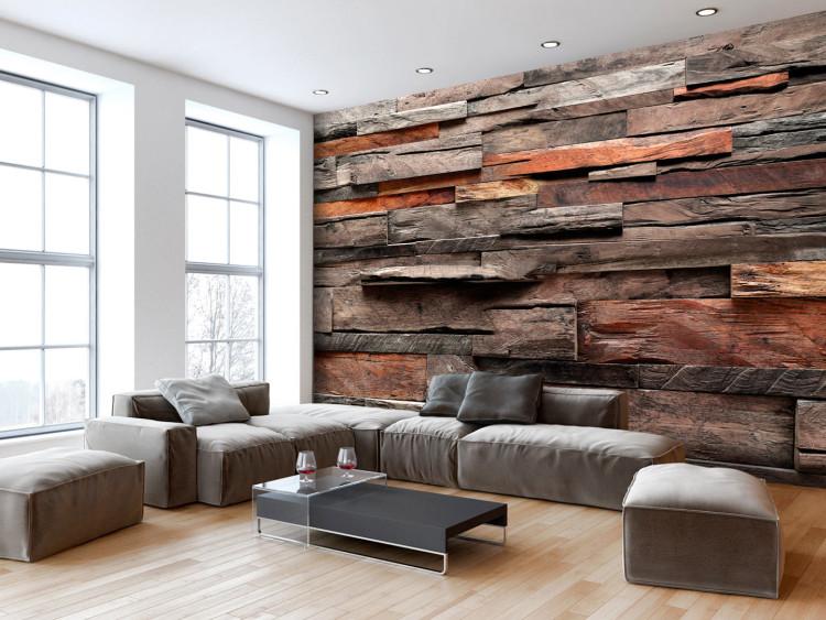 Mural de parede Rustic Style: Old Forest