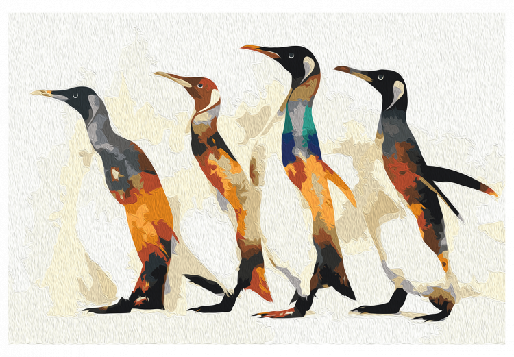 Desenho para pintar com números Penguin Family 130700 additionalImage 7