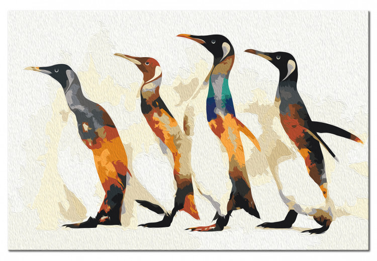 Desenho para pintar com números Penguin Family 130700 additionalImage 6