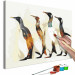 Desenho para pintar com números Penguin Family 130700 additionalThumb 3