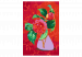 Desenho para pintar com números Bouquet in a Purple Vase 136500 additionalThumb 3