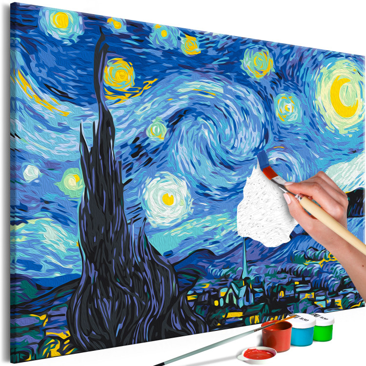Desenho para pintar com números Van Gogh's Starry Night 132410 additionalImage 7