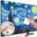 Desenho para pintar com números Van Gogh's Starry Night 132410