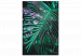 Desenho para pintar com números Morning Freshness - Green Palm Leaf With Water Drops 146210 additionalThumb 3