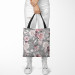Saco Pastel bouquet - subtle flowers in shades of grey and pink 147620 additionalThumb 2