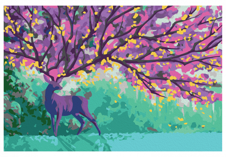 Desenho para pintar com números Purple Deer 107530 additionalImage 7
