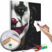 Desenho para pintar com números Dark Joker 132330