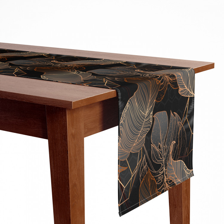 Corre-mesa Abstract leaves - an intriguing composition with a geometric motif 147330 additionalImage 4