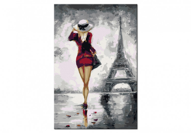 Desenho para pintar com números Parisian Girl 107140 additionalImage 5