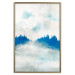 Cartaz Blue Forest - Delicate, Hazy Landscape in Blue Tones 145760 additionalThumb 19