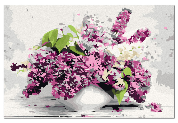 Desenho para pintar com números Vase and Flowers 107531 additionalImage 6