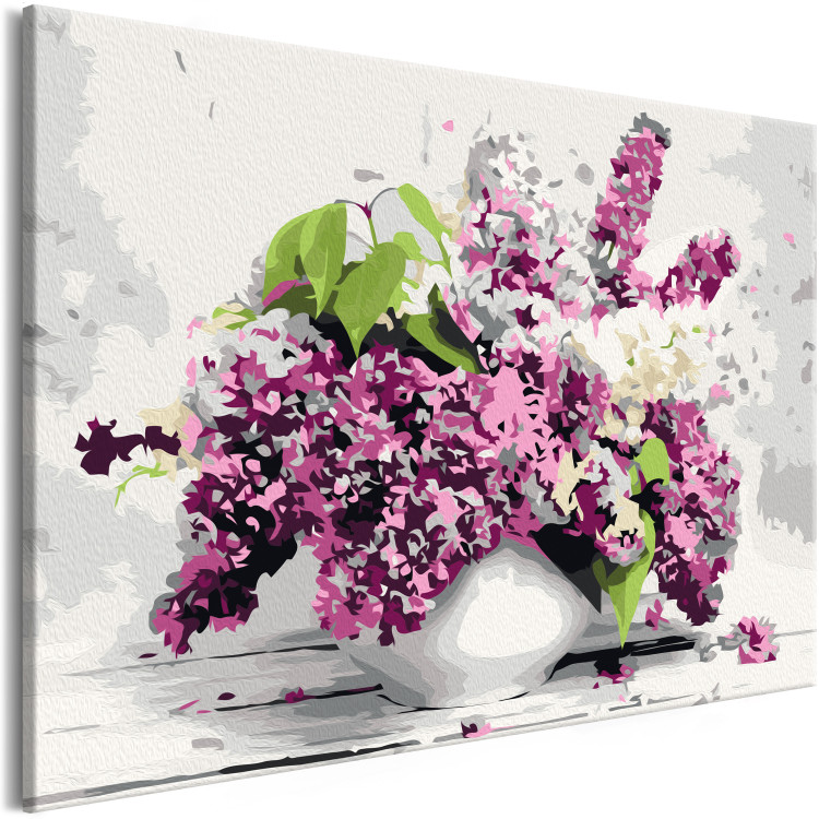 Desenho para pintar com números Vase and Flowers 107531 additionalImage 4