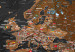 Placar de cortiça World: Brown Map [Cork Map] 98051 additionalThumb 8