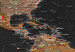 Placar de cortiça World: Brown Map [Cork Map] 98051 additionalThumb 7