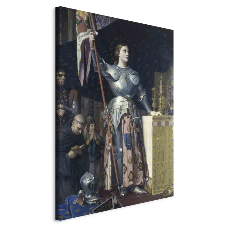 Reprodução do quadro famoso Jeanne d'Arc at the Coronation of Charles VII 158761 additionalImage 2