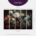 Fotomural Nuvens Retrô - abstração com muitos ornamentos em cor prateada 60861 additionalThumb 10