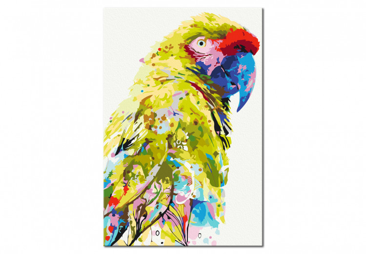 Desenho para pintar com números Tropical Parrot 127971 additionalImage 6