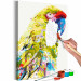 Desenho para pintar com números Tropical Parrot 127971 additionalThumb 3