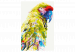 Desenho para pintar com números Tropical Parrot 127971 additionalThumb 7