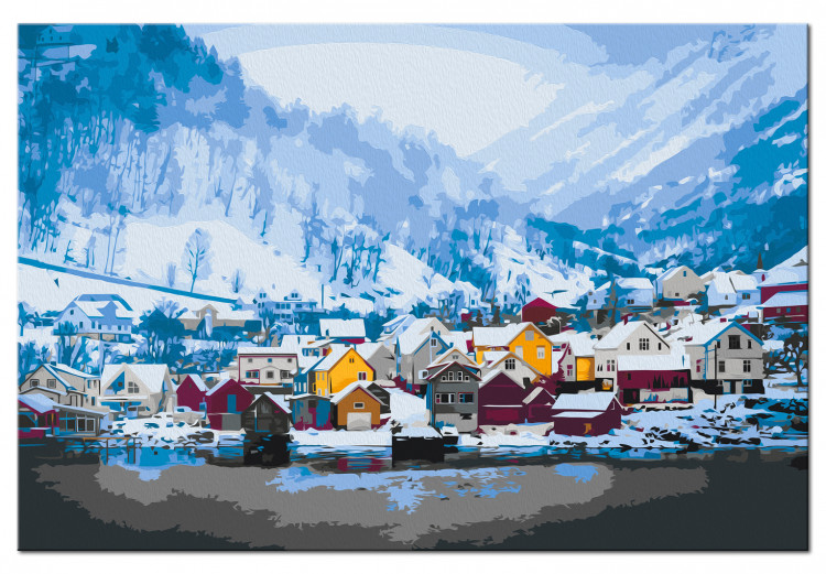 Desenho para pintar com números Norwegian Climate 131871 additionalImage 6